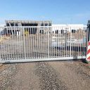 Et byggepladshegn der er svært at bryde